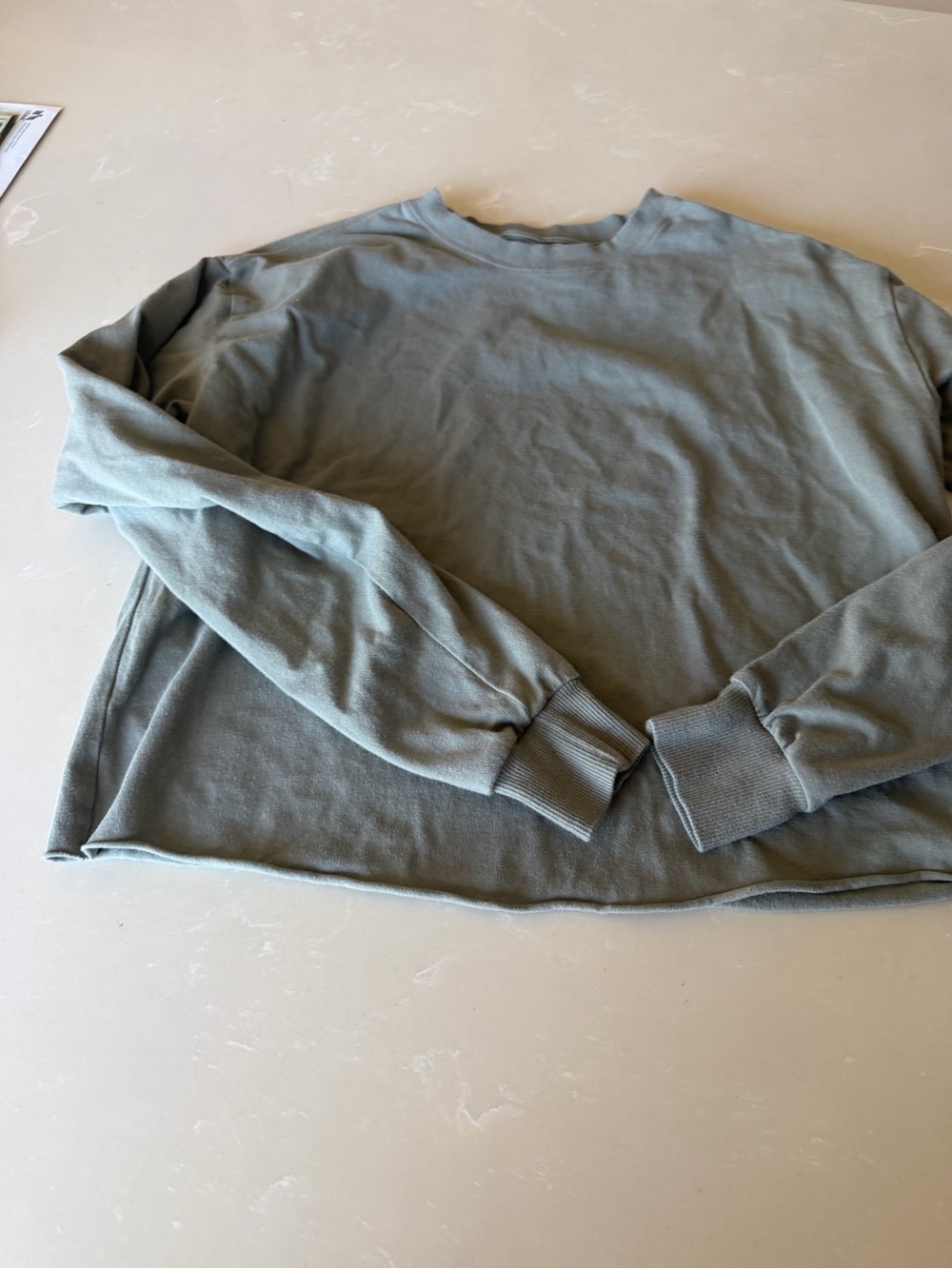 Vuori Long Sleeve Crewneck Shirt - Sage Green🎁🎁🎁🎊🎁